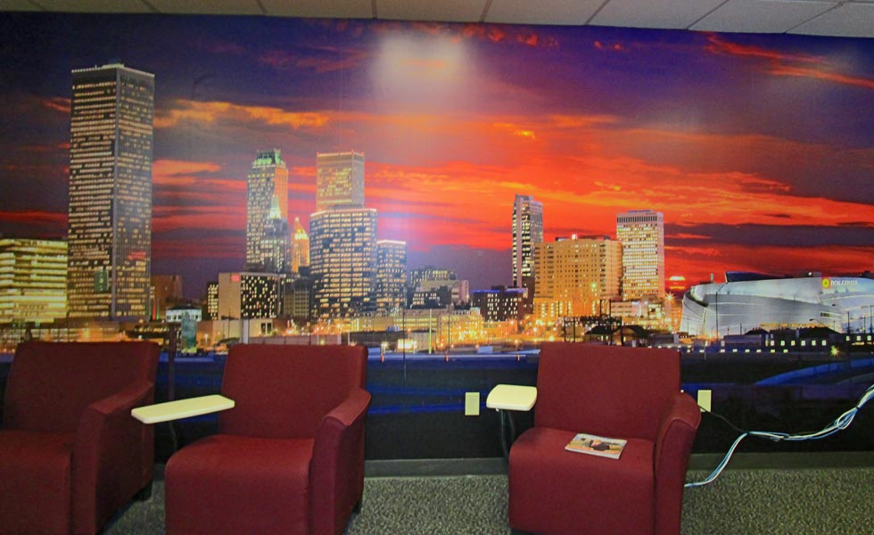 A Backdrop to Bank On